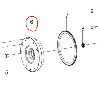FLY WHEEL (26HP)