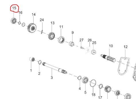 BALL BEARING 6304/22