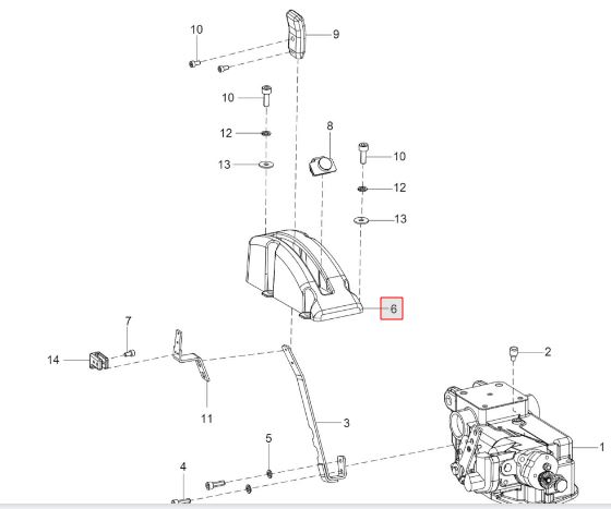 Cover Position Lever