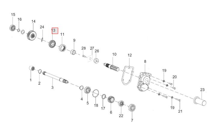 Radial B/Bearing 30/62X16 ( 6206NR )