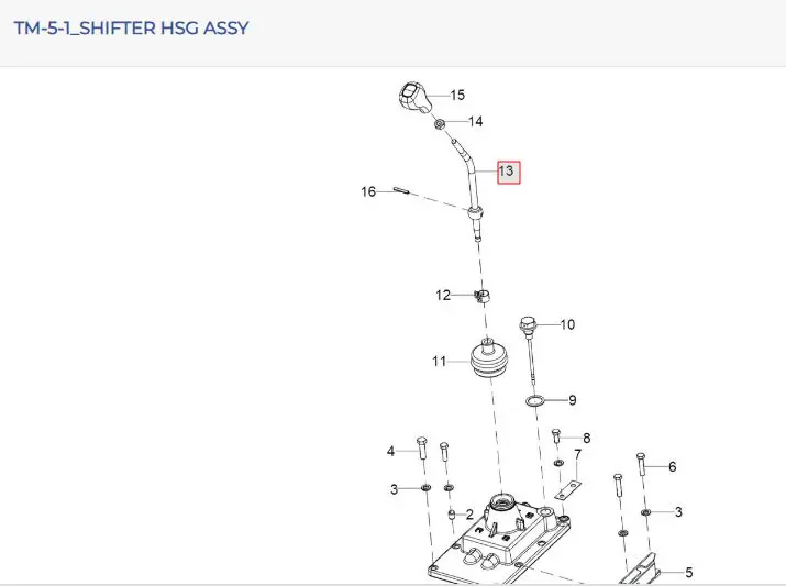 Gear Shifter Lever
