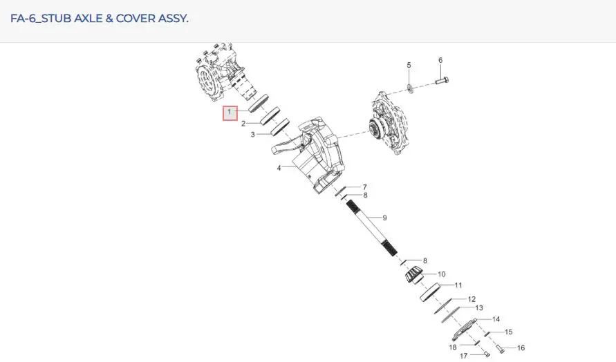 DRAG LINK ASSY (CROSS)