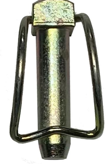 Locking pin for adjustable stay bar