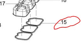 Gasket ( valve cover ) for P-Type