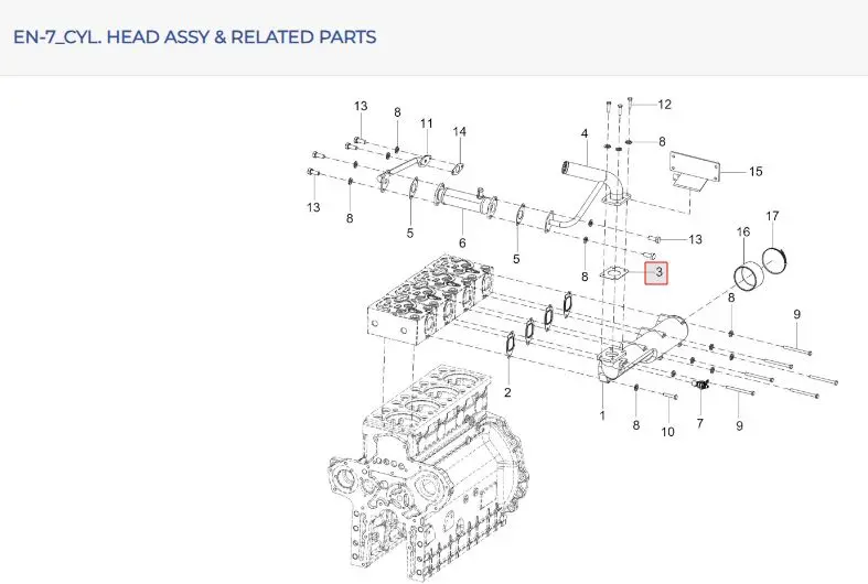 GASKET(IN.MANIFOLD+INLET PIPE-TC)NON ASB