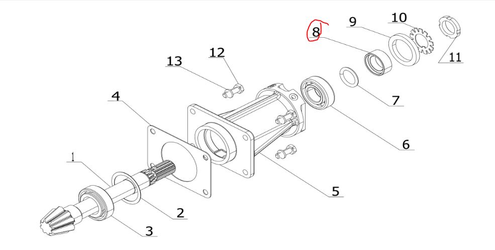 Sleeve ( T.P Shaft )