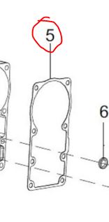 GASKET ( BEARING HSG FRONT)