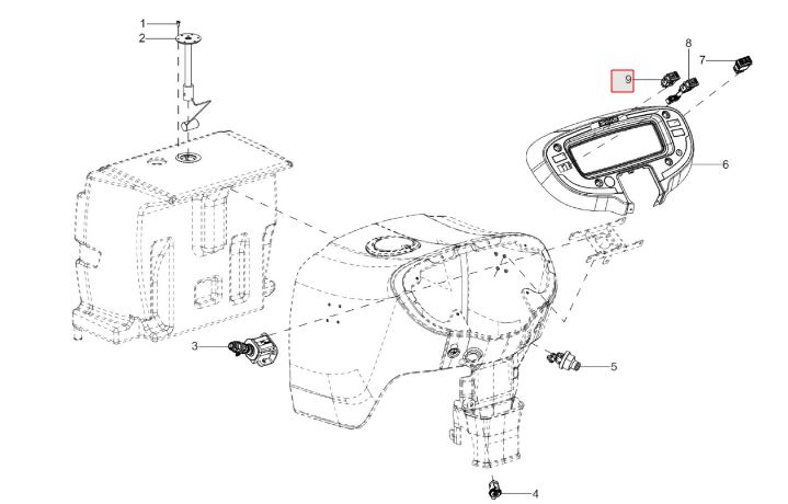 Switch For Revolving Light