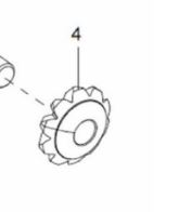 DIFFERENTIAL PINION GEAR (10T)