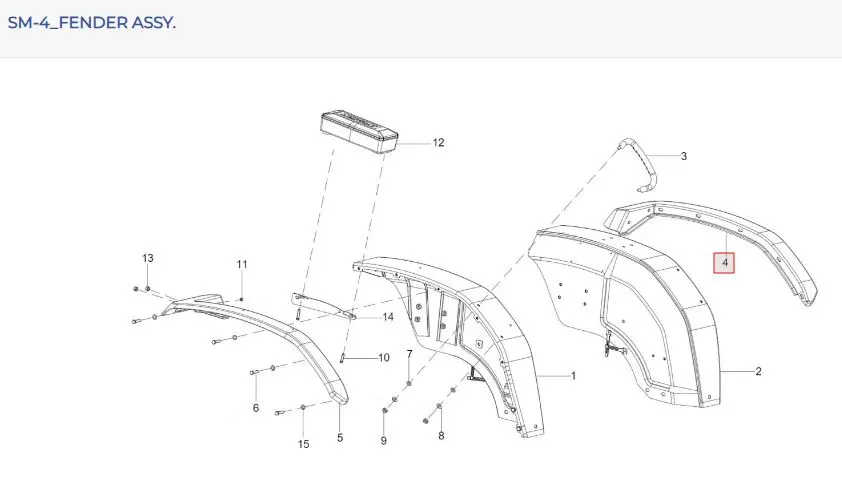 FENDER SIDE FLAP-LH