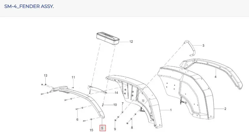 FENDER SIDE FLAP-RH