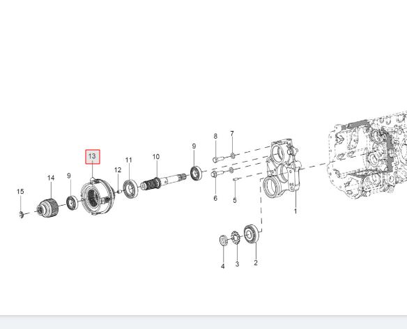 PTO Wet clutch