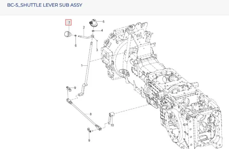 HAND ACC. KNOB ASSY