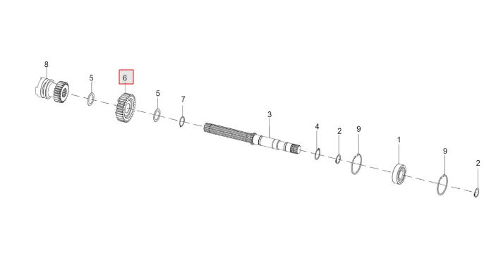 PTO FIXED GEAR Z-30