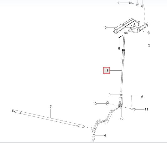 Adjustable Parking Brake Rod