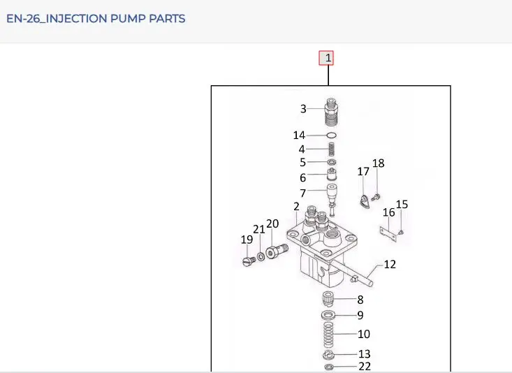 Pump Assy Fuel injection