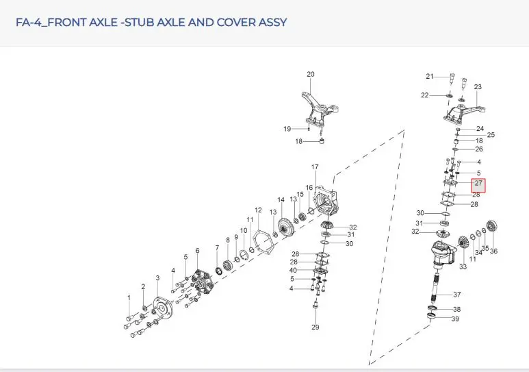 Steering arm guide