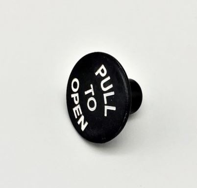 Knob for bonnet lock