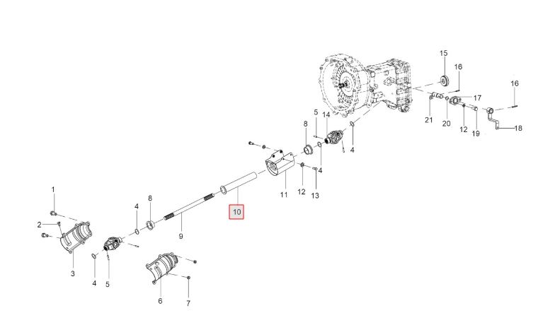 PTO Guard Assy
