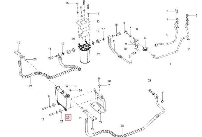 Oil Cooler Assy
