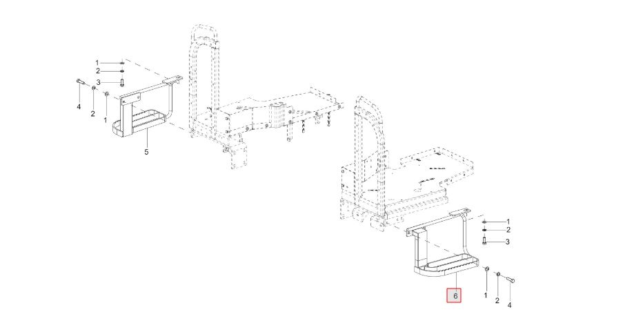 Foot Step assy (Left)