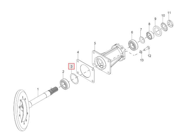 Shims Big ( T.P Shaft )