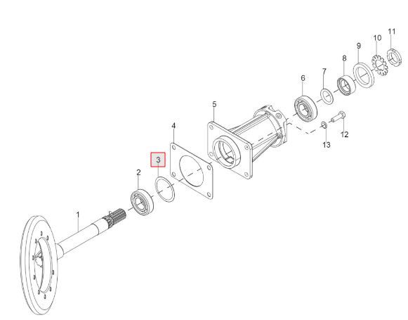 Shim Big ( T.P Shaft )