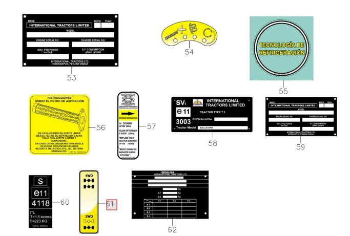 STICKER FOR 2WD-4WD