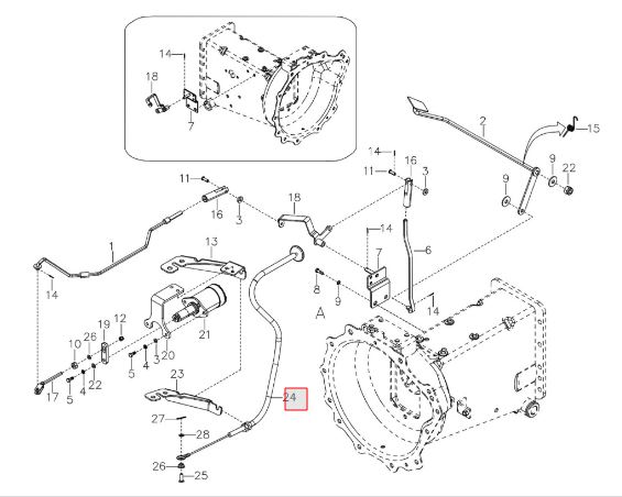 Pull to stop cable assy