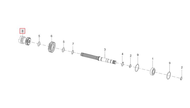PTO Gear Z-23