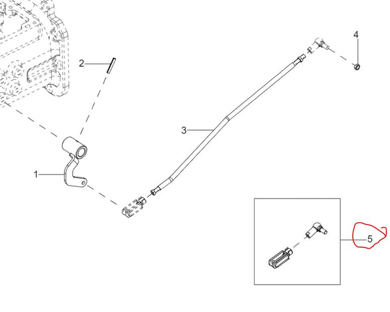 Angle Joint & Fork Head Assy