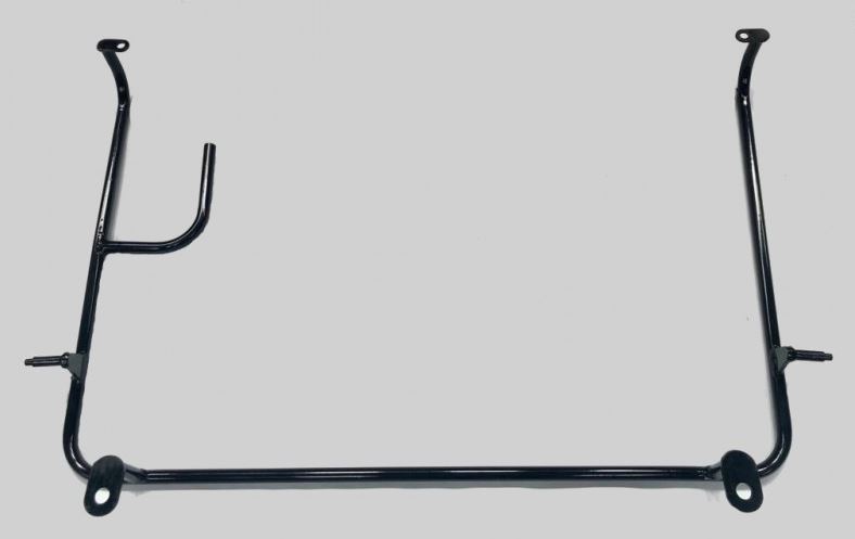 Rear glass door handle