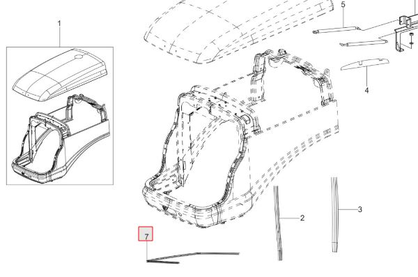 Bonnet Beeding Lower Mid