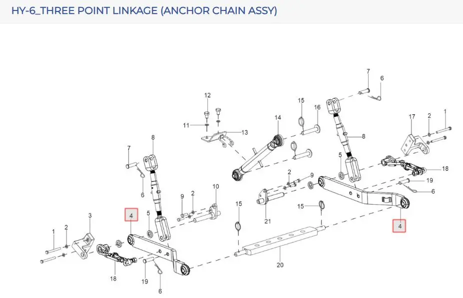 LOWER LINK ASSY
