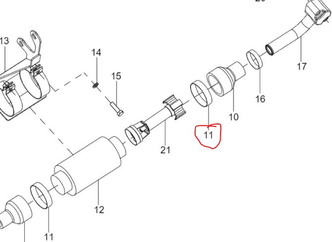 HOSE WORM CLAMP DIA 70 IS:4762