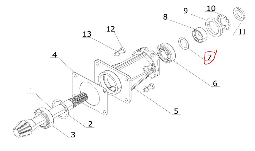 12 O-Ring Ø24.3 x Ø4.6