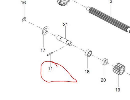 Spring cotter sleeve (5X32)