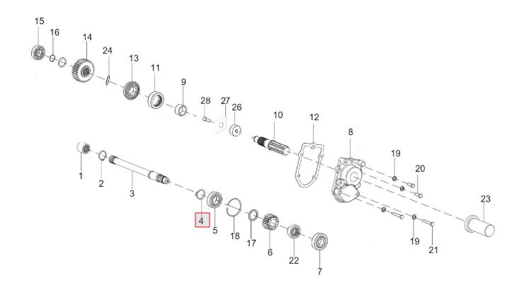 EXTERNAL CIRCLIP  28 (IS:3075 P-I HEAVY)