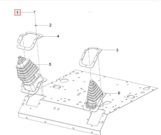 CROSS SLOTTED TRUSS HEAD SCREW M6