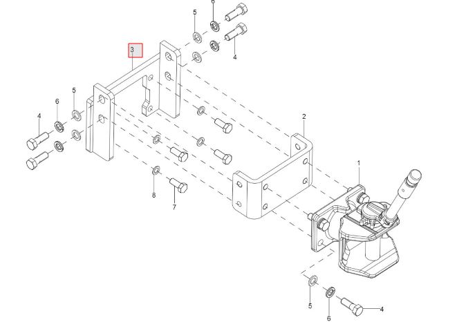 MGT BKT For Clevis Trailer Hitch