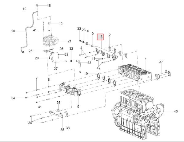 Return Line (4cyl.) TC