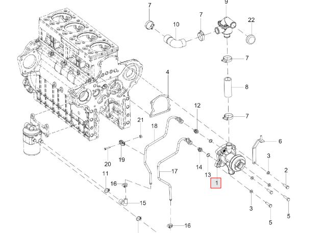 Water Pump Assy_6PK-90/13
