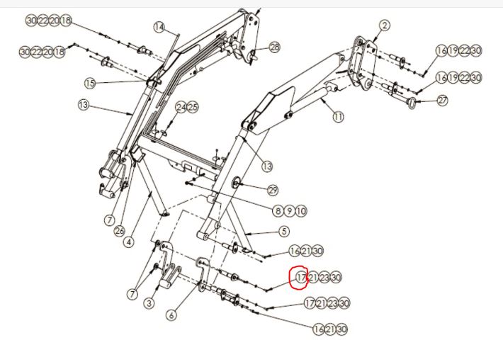 Greasable Pin Assembly 297