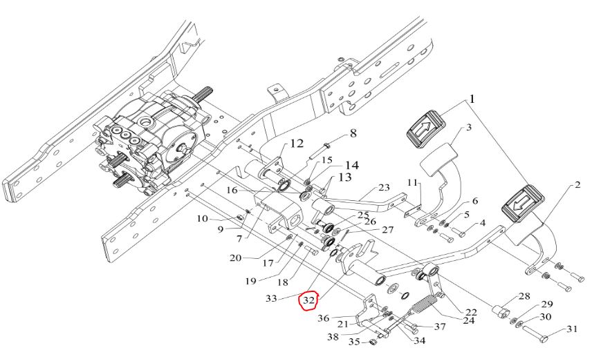 Arm component reverse ( Speed control )