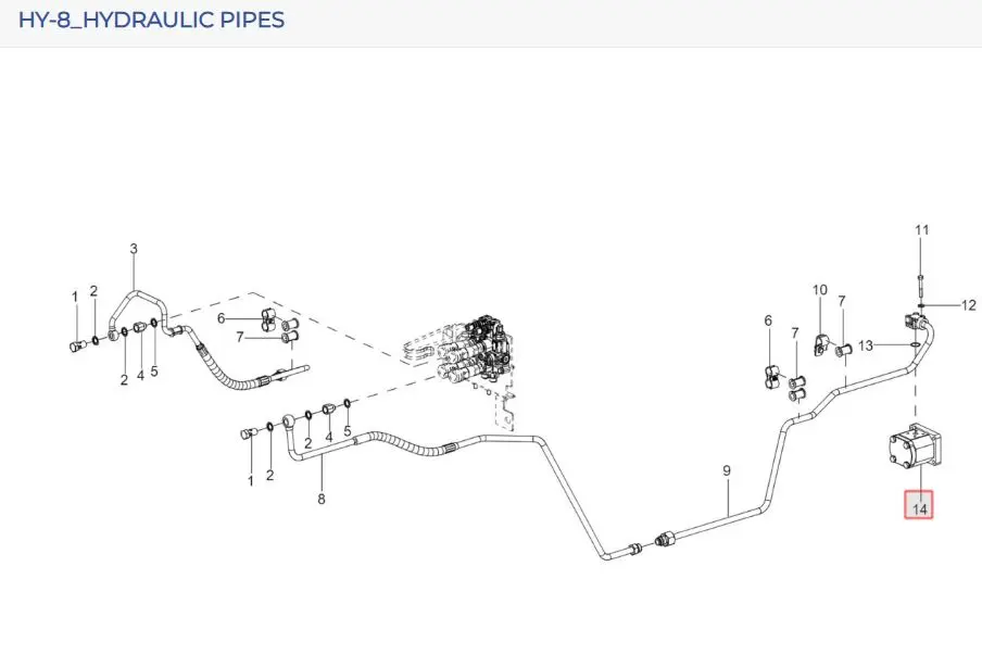 Hydr. Pump Assy. - 4MTG. (16CC ) Lift