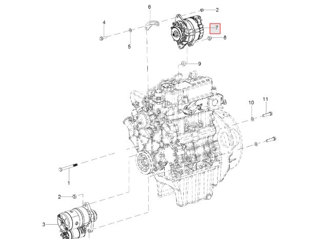 Alternator ASSY 35amp