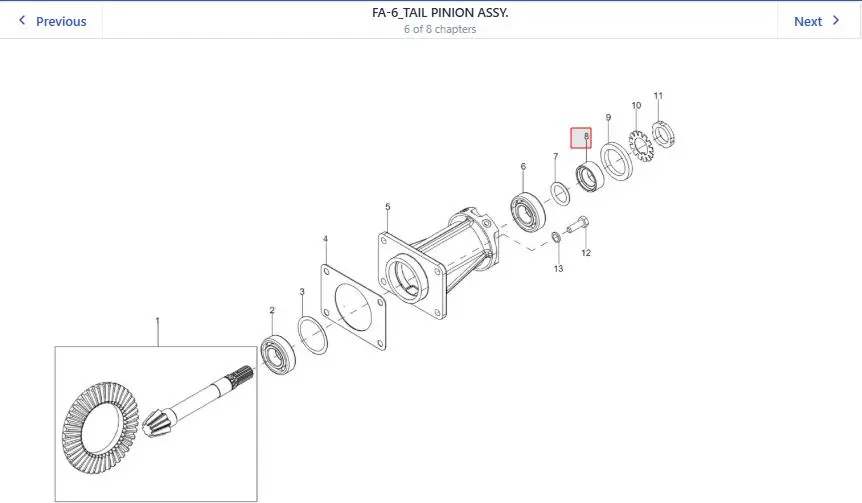  Sleeve ( T.P. Shaft )