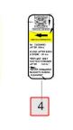 STICKER FOR MAGNETIC STRAINER