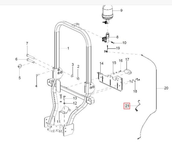 REGISTERATION LIGHT HARNESS (PIG TAIL)