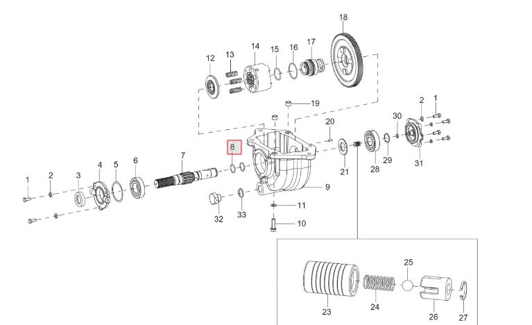O-Ring 25.2 X 2.5